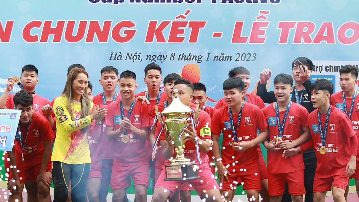Giải bóng đá học sinh THPT Hà Nội 2026 xác lập kỷ lục với 130 đội tham gia
